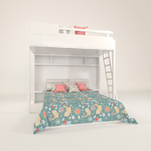 Bunk bed for a children&#39;s room