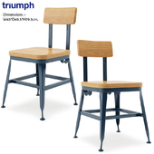 Triumph-Vintage Lyon Powder coated Dining Chair