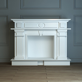 Decorative fireplace, fireplace