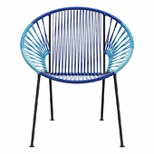 Ixtapa blue lounge chair