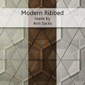 Плитка Modern Ribbed by Ann Sacks