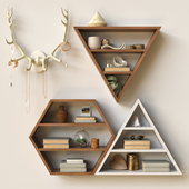 Triangular Shelves