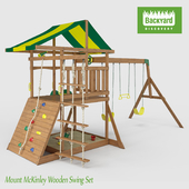 Mount McKinley Wooden Swing Set