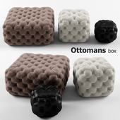 Пуфики квадратные набор - Ottomans box set