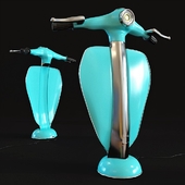 Kare table lamp scooter