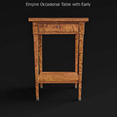 Empire Occasional Table with Early 18th