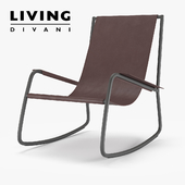 Rocking chair Living Divani Flow