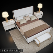 Bernhardt Jet Set + Arteriors Shell lamp