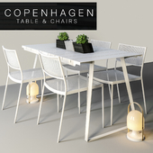 Copenhagen Chairs &amp; Table