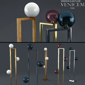 VeniceM mondrian glass floor lamp