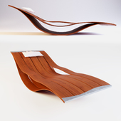 Chaise lounge from Pooz in two versions