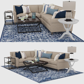Harlan Large L-Shaped Sectional