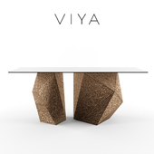 Viya Home - Metallic Pyrite Console