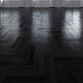 Oak Herringbones dark floor 4