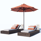 Restoration Hardware outdoor set