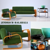 Jindrich Halabala`s set