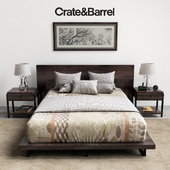 Crate&Barrel bedroom