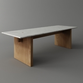 Normann solid coffee table