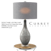 Lupo Table Lamp - Currey & Company