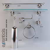 Bath accessories, Jewel series (Essentials Company)