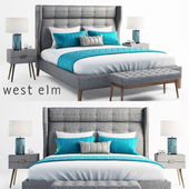 West elm bed
