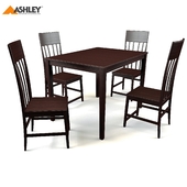 Ashly compact dining set (5/CN)