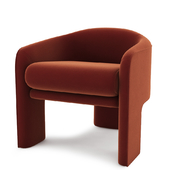 Modern Retro Lounge Chair by Vladimir Kagan Weimen