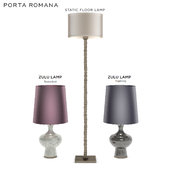 Set lamps by Porta Romana