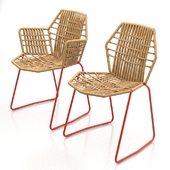 Moroso Tropicalia Chair and Armchair