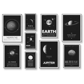 Плакаты с планетами