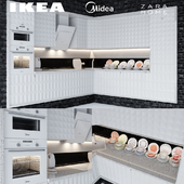 Ikea Herrestad & Midea & Zara home