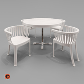 Roto table and chair