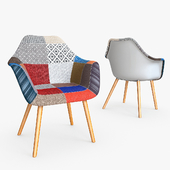 Safdie Multi Patchwork Occasional Chair