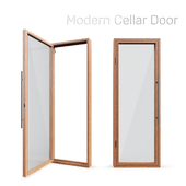Modern cellar door
