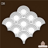 Om. Mega plast decor 3d panel