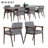 moooi table and chair