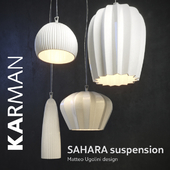 SAHARA Indoor Suspension lamps by Karman