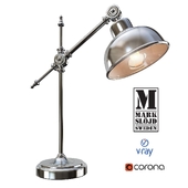 Table lamp, model GRIMSTAD, from the company MARKSLOJD, Sweden, adjustable.