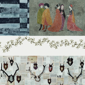 Wall&deco - Contemporary Wallpaper Pack 9