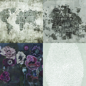 Wall&deco - Contemporary Wallpaper Pack 5