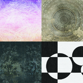 Wall&deco - Contemporary Wallpaper Pack 4