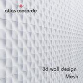 Tile Atlas Concorde 3D WALL DESIGN Mesh