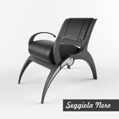 Кресло Seggiola Nero