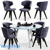 Varaschin KLOE Chair and LINK Table 02