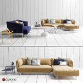 OBI Sofa, tables, decor