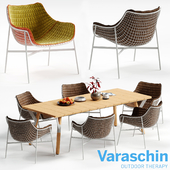 Varaschin SUMMERSET Chair and LINK Table