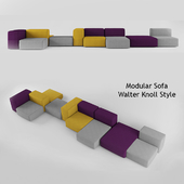 Modular Sofa-Walter knoll style