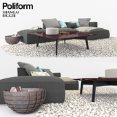 Poliform Shangai sofa set