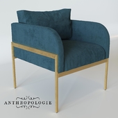 Anthropologie - Velvet Ardmore Chair
