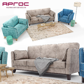 Set of upholstered furniture Bruno in three colors (MF "ARGOS")